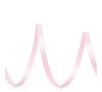 OAEPG Cinta de colores de doble cara de 3 mm de ancho, 49.2 yardas, para envolver Navidad, decoración de bodas, lazos de poliéster