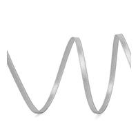 OAEPG Cinta de colores de doble cara de 3 mm de ancho, 49.2 yardas, para envolver Navidad, decoración de bodas, lazos de poliéster