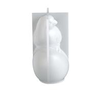 OAEPG Molde de silicona para pollitos de Pascua, silicona de grado alimenticio para hacer jabón, pasteles de chocolate, hornear y decoración del hogar, molde de huevos de gallina de Pascua