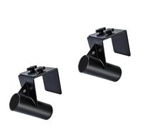 OAEPG Soporte permanente de metal para caña de pescar en hielo con trineo, acuerdo global, fácil de organizar con 2 tornillos, agarre seguro, acción complementaria, fuerte soporte para caña de pescar