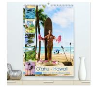 O'ahu - Hawaii, Bilder aus dem Südseeparadies (hochwertiger Premium Wandkalender 2026 DIN A2 hoch), Kunstdruck in Hochglanz: Bildersammlung von O'ahu, einer der faszinierenden Inseln Hawaiis
