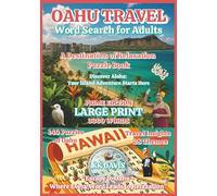 Oahu Travel Word Search for Adults: A Destination of Relaxation Puzzle Book (Prime Edition)