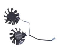 OAJABBGE 1 Par De Ventilador VGA Refrigeración para Tarjeta Gráfica 50mm HA5510H12FZ Ventilador Enfriador 2 Pines 12V para GTX1650 LPOCV1