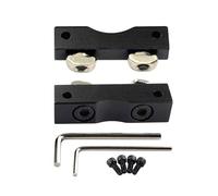 OAJABBGE 2 piezas impresora 3D eje Z motor paso a paso bloque de aleación de aluminio fijo Nema42 motor paso a paso soporte rack para CR10 serie