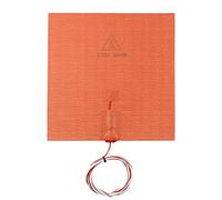 OAJABBGE 280 x 280 mm 600 W V almohadilla térmica de silicona para impresora 3D cama calentada placa de construcción elemento calefactor