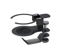 OAJABBGE Abrazadera De Aluminio Multiusos para Portavasos Organizadores Auriculares Capacidad 5 Kg Tazas Auriculares Abrazadera Esencial Oficina En Soporte Bebidas Escritorio