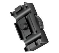 OAJABBGE Abrazadera De Clip Cable Seguro 4 Ranuras para Cámaras DSLR Mecanismo Bloqueo Metal Antideslizante Tornillo Trípode 1/4" Sujetador Cable Compatible con Trípodes