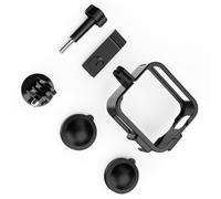 OAJABBGE Accesorios De Montaje En Jaula para Cámara Multifuncional Grabación MAX2 360 Grados Punto Montaje Extensible Jaula Cámara Interfaz Múltiple