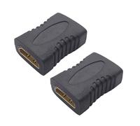 OAJABBGE Adaptador para HDTV 3 Uds. Acoplador 2 0 Conector 4K60Hz Compatible con Monitor De Ordenador Consola De Juegos para Acoplador HDTV