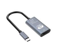 OAJABBGE Adaptador Tipo C A HDTV 4K30hz/4K60hz/8K60hz Convertidor De Pantalla Sincronización Sonido Y Vídeo Disipación Calor para PC Portátil Tipo C A Adaptador