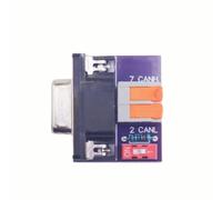 OAJABBGE Adaptador USB A Can Terminadores De 120 Ohmios Resistencia ABS Carcasa PC Plug-Play Interfaces Bus Industriales Dispositivo Interfaces Can Resistente A La Corrosión