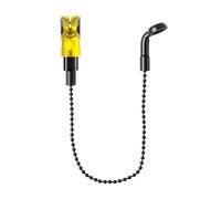 OAJABBGE Alarma Sensible para Sedal De Pesca Cadena Antideslizante Indicadores Portátiles con Colgador De Reacción Rápida Herramienta Compatible con Pesca Nocturna