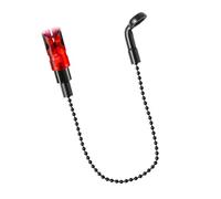 OAJABBGE Alarma Sensible para Sedal De Pesca Cadena Antideslizante Indicadores Portátiles con Colgador De Reacción Rápida Herramienta Compatible con Pesca Nocturna