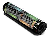 OAJABBGE Alfombrilla De Ratón para Teclados Extragrandes con Atajo Palabras para Entusiastas La Productividad En La Oficina Y Los Juegos Alfombrilla Ratón 400x900x3mm