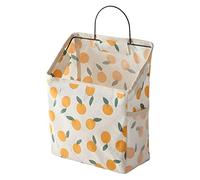 OAJABBGE Bolsa de almacenamiento colgante de dibujos animados fruta patrón caja contenedor