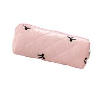 OAJABBGE Bolsa para Bolígrafos con Diseño De Lazo Estuche Lápices Capacidad Organizadores con Compartimentos Grandes Bolsa Almacenamiento Escritorio Floral Cosméticos Viaje