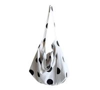 OAJABBGE Bolso Cruzado De 2025 Para Mujer Hombro Ligero Con Patrón Puntos Coreanos Para Uso Diario Algodón Y Poliéster