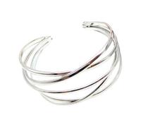 OAJABBGE Brazaletes De Metal Geométrico Vintage Punk Pulsera Brazo Joyería Punk Joyería Muñeca Adecuado para Uso Diario Fiesta Brazalete Reunión Informal