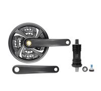 OAJABBGE Brazo De Bielas Aleaciones Aluminio Durabilidad Juego Bicicletas Alto Rendimiento para Varios Tipos Aleaciones Aluminio