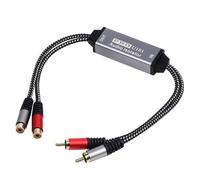 OAJABBGE Bucle De Tierra Profesional 2 Canales Reduce Los Zumbidos Y Elimina Ruido del Bucle Tierra para Sistemas Estudio/Cine En Casa