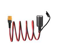 OAJABBGE Cable Adaptador De Corriente A XT60i con Antipolvo para Camiones Motocicletas Cable Conversión Energía para Corriente 50 Cm/150 Cm