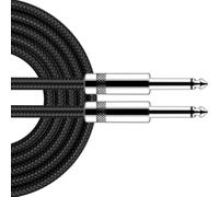 OAJABBGE Cable De Instrumento OFC Conectores 6 35 Mm Línea Alámbrica para Músicos Profesionales E Ingenieros Sonido Cable Instrumento Grado Estudio 3 0 M Longitud