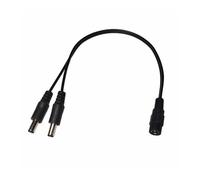 OAJABBGE Cable Divisor De Potencia DC5.5x2.1mm 1 A 2 Macho para Integración De Dispositivos En Cable Adaptador Electrónico