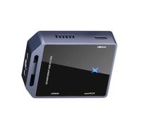 OAJABBGE Caja De Disco Sólido Metal para Unidad NVMe USB3 2 Salida Video 4K 10 Gbps Entrega Energía 100 W con Ventilador Refrigeración Caja Refrigeración Aleación Aluminio