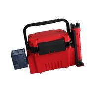 OAJABBGE Caja Multicapa Resistente Agua Estuche Rígido para Aparejos De Exterior Estuche Transporte con Agarre Protector para Herramientas Pesca Contenedor Almacenamiento Señuelos Cebos