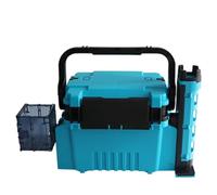 OAJABBGE Caja Multicapa Resistente Agua Estuche Rígido para Aparejos De Exterior Estuche Transporte con Agarre Protector para Herramientas Pesca Contenedor Almacenamiento Señuelos Cebos