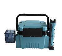 OAJABBGE Caja Multicapa Resistente Agua Estuche Rígido para Aparejos De Exterior Estuche Transporte con Agarre Protector para Herramientas Pesca Contenedor Almacenamiento Señuelos Cebos