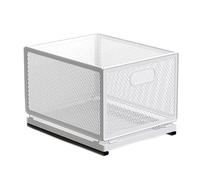 OAJABBGE Cajón de armario simple con mecanismo deslizante organizadores de acero al carbono resistente para aperitivos organización del hogar