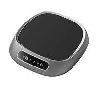 OAJABBGE Calentador De Tazas Eléctrico Portátil con Ajuste Calor Ajustable Placa Calefactora para Bebidas Escritorio Almohadilla Calefactora Eléctrica para Bebidas Calentador con Apagado Automático