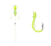 OAJABBGE Cebos Flotantes Jaula Gancho Doble Carnívoro Gancho Flotante Artificial para Lagos Ríos Y Embalses Simulación Señuelos De Pesca Blandos Spinners