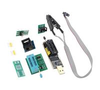 OAJABBGE Conjunto Completo De Programación USB para Memoria BIOS con Clip De Prueba SOP8 Y Adaptador SOP8 SOIC8 A DIP8 EEPROM BIOS