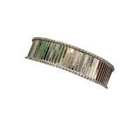 OAJABBGE Conjunto De Pulsera Puño Abierto Plata Brazalete Puño Abierto para Mujer con Diseño Cuentas Y Pieza Llamativa Ajuste Cómodo Y Ajustable