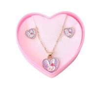 OAJABBGE Conjuntos De Collar Y Aretes Conejos Diseños Para Mujeres Y Niños Adecuados Para Diversas Ocasiones Ropa Informal Joyería Cómoda