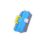 OAJABBGE Contenedor De Almacenamiento Pesca Portátil 3 Niveles Divisores Internos Caja Aparejos para Anzuelos Señuelo Solución Almacenamiento Equipo Pesca con Compartimentos Multicapa