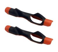OAJABBGE Corrector De Agarre Golf Ergonómico Herramienta Alineación Agarre Golf Instalación Rápida Ayuda Colocación para Alineación Precisa Las Manos Paquete 2