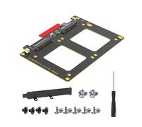 OAJABBGE Doble SFF8639 Disco Sólido A PCIE 8X Tarjeta De Conversión Para Actualización Y Expansión De Ordenador