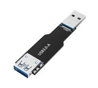 OAJABBGE Eficiente Módulo De Extensión USB3.0 A Adaptador Macho A Mejora Las Interfaces PC Y La Solución Conexión Placa Transferencia Datos USB