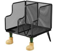 OAJABBGE Estante para Libros Compacto Y Expandible Estructura De Metal Resistente Óxido Y Diseño Apilable Mayor Eficiencia Estante Libros De Escritorio Regulable