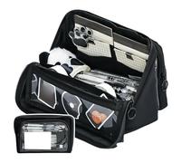 OAJABBGE Estuche para Lápices De Gran Capacidad Bolsa Multicapa Bolsas Desmontables Bolsa Cosméticos Viaje Oficina Estuche Escolar Estudiantes