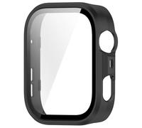 OAJABBGE Estuche Protector Mixto Muy Delgado con Cubierta De Pantalla Vidrio Endurecido Y Diseños Corte Precisión para Reloj Compatible con 4 Pantallas Cubierta Resistente A Rayones