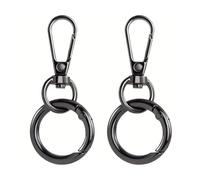 OAJABBGE Ganchos Giratorios Con Llaveros Giratorios De Metal Cierres Garra Langosta Para Llavero Clip Cordón Fabricación Joyas Manualidades Garra Langosta Cierres Y