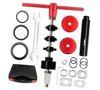 OAJABBGE Herramienta De Reparación Bicicletas Multifunción Prensa Profesional Soportes Inferiores para Instalación Soportes Y Extracción Rodamientos Durabilidad Mantenimiento Bicicletas