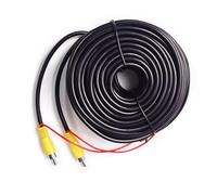 OAJABBGE Línea De Vídeo Blindada para Cámara Visión Trasera con Cable Detección para Transmisión Clara Acoplador A Cable Vídeo Automotriz