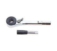 OAJABBGE Llave de trinquete para herramientas multifunción, llave de broca de 1/4 pulgadas, destornillador de extensión, soporte de broca