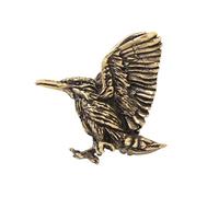 OAJABBGE Llavero con Motivos De Pájaros Clásicos Construcción Cobre Sólido Diseño Antiguo Resistente para Transporte Diario Esencial para Mochila