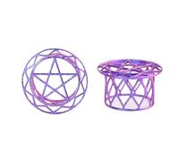 OAJABBGE Manillar De Bicicleta Tapas Varilla Aleaciones Aluminio Empuñaduras Tapones Extremo Cubierta Superligera Accesorios Manija Bicicleta Pieza Ciclismo Anodizada Multicolor